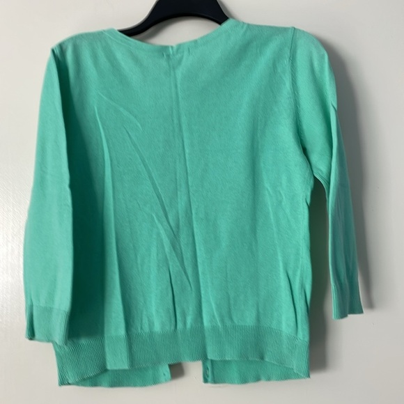 3 for $25! H&M‎ mint 3/4 sleeve button down cardigan, size small - Picture 3 of 3